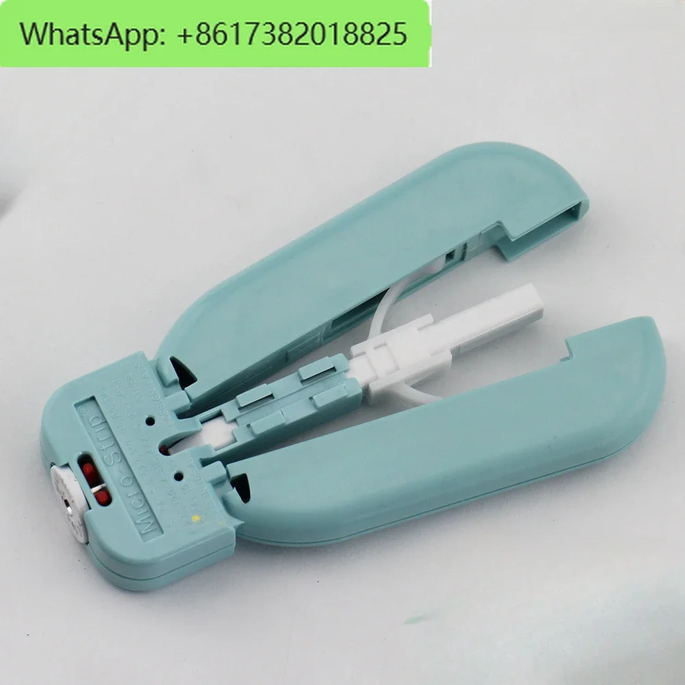 

Single core fiber longitudinal stripping clamp MS1 fiber cold stripping clamp