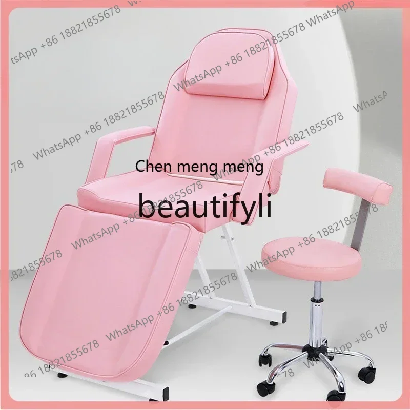 cn8350 ss New Modern Simple Folding Massage Bed Sponge Household Portable Beauty Bed Massage Bed Mobile Dual Use s8350