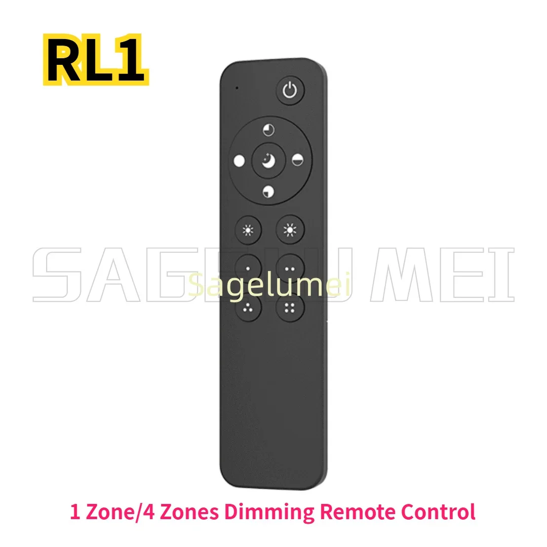 2026 Skydance 1 Zone-4 Zones Modes Apply to Dimming/Color Temperature/RGB/RGBW/RGB+CCT 12-Key 30M RF 2.4GHz Remote Control NEW