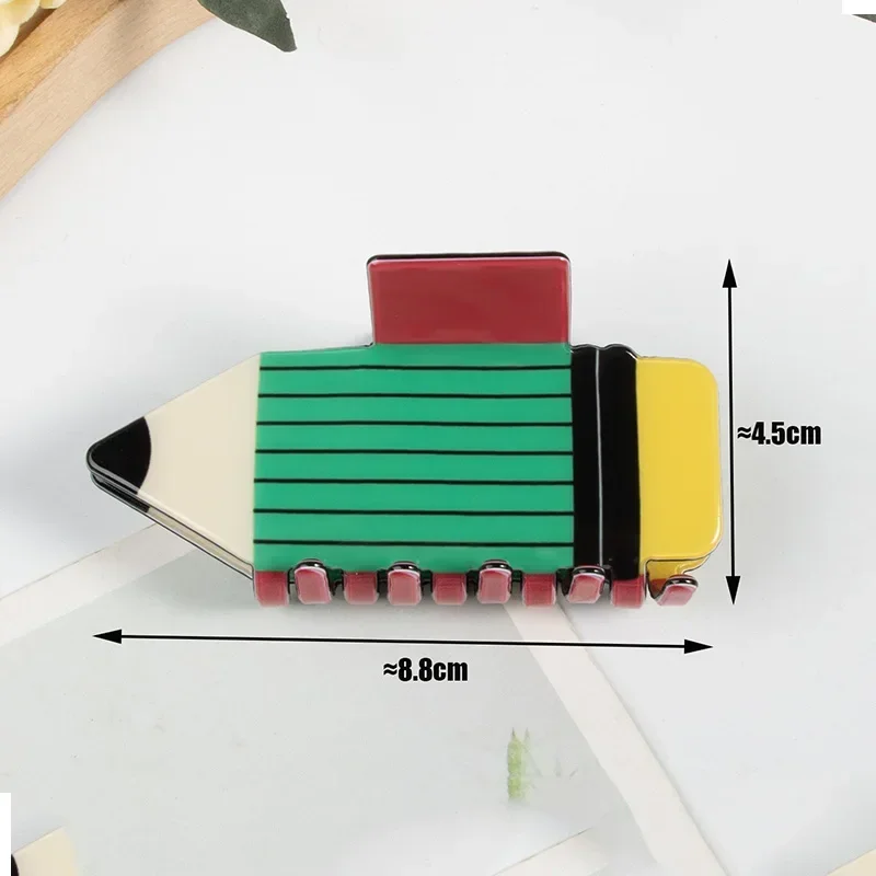 Рисунок 6 - Милые большие акриловые заколки