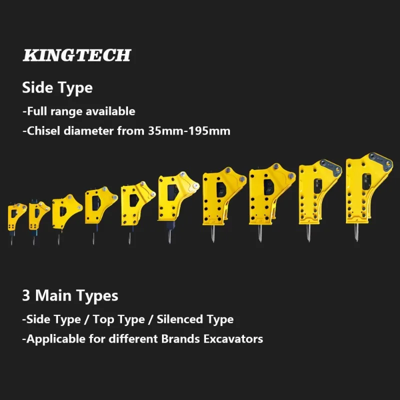 

Jcb Excavator Jack Breaker Hammer 45mm SB20 Demotion Hammer Hydraulic Breaker