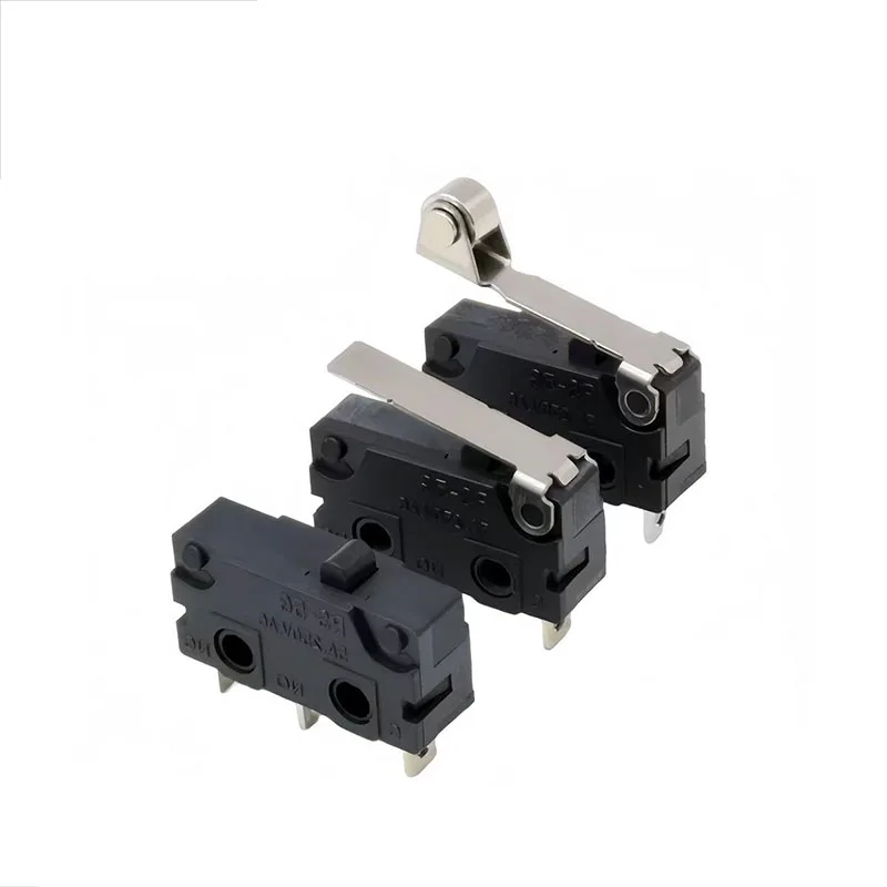 Original micro switch RS-5G travel limit switch 3 pin normally open normally closed 5A250V silver contact