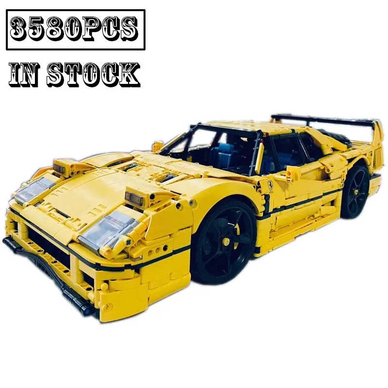 

New 1:8 scale 40th Anniversary Edition F40MOC-140404 Supercar Racing Car Building Block Bricks Educational Toy Birthdays Gifts