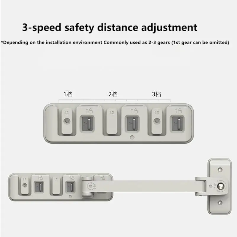 Picture 5: Window limiter, no punching, no nailing, self-adhesive window lock, adhesive door and window safety lock, casement window