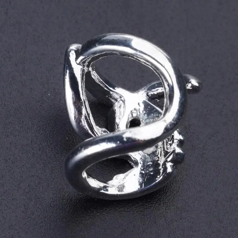 Handcrafted Swallow Ear Clip with Artistic for Unique Personality Comfortable Clip Wear