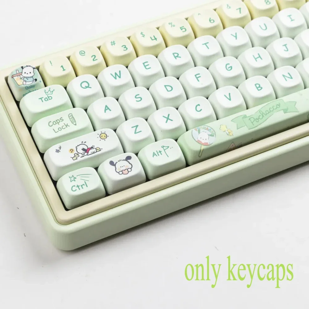 

Anime Key Cap MOA Profile PBT Dye-Sublimation 140 Keys Round and Cute Personalized Custom Keyboard Keys Set Mechanical Keycap