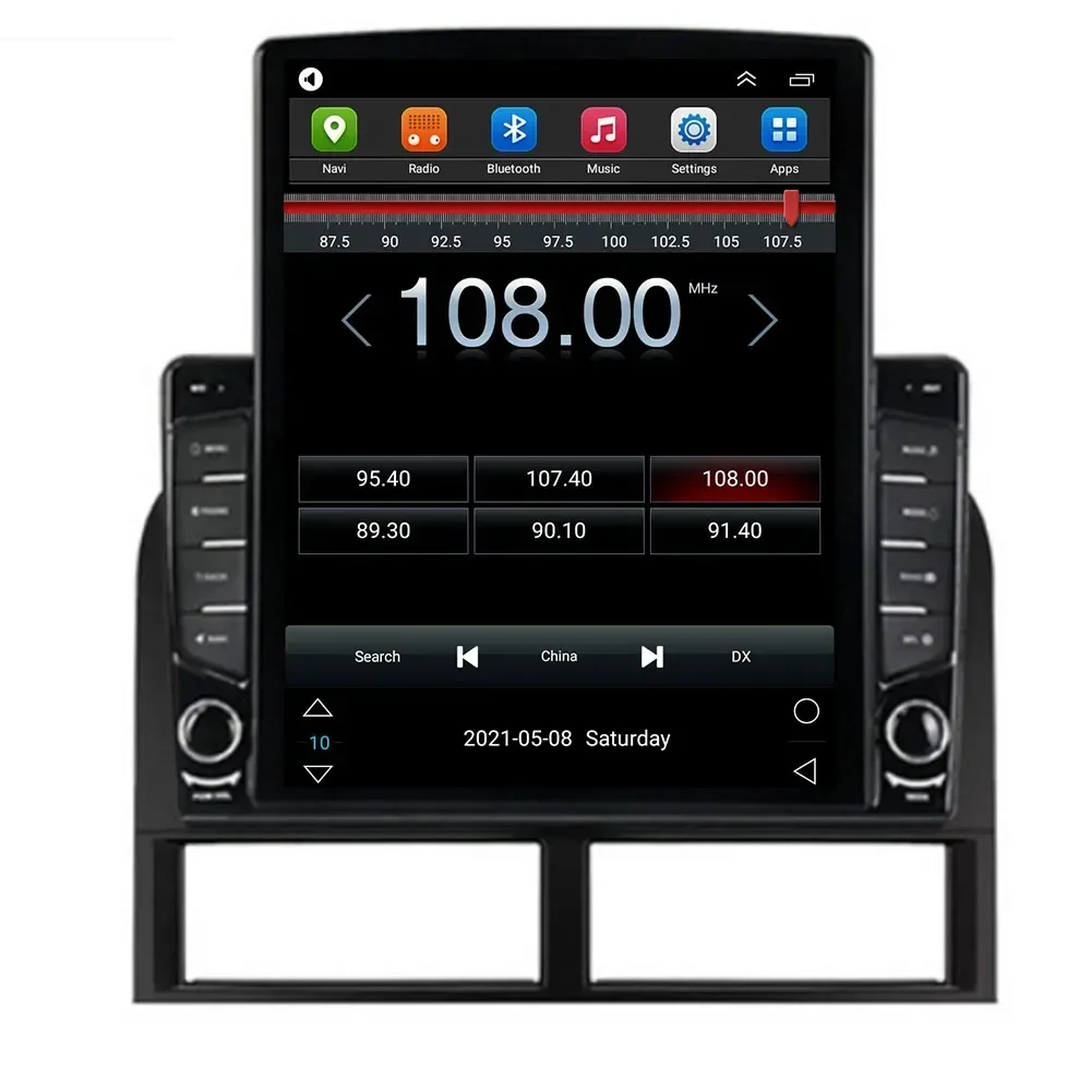 Dla styl Tesla 2Din Radio samochodowe z systemem Android 13 dla Jeep Grand Cherokee II WJ 1998 -04 multimedialny odtwarzacz wideo GPS Stereo Carplay DSP