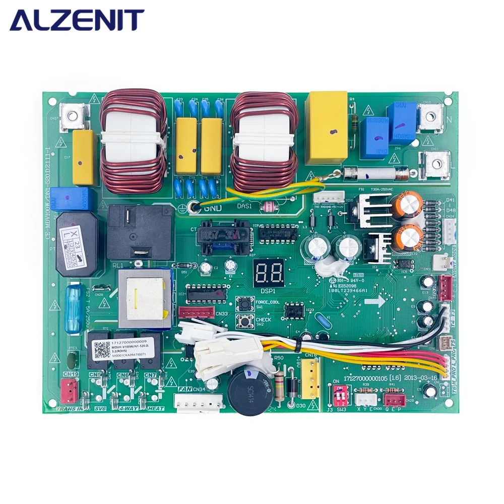 

New For Midea Air Conditioner Outdoor Unit Control Board MDVH-V100W/N1-520.D.3.2 Circuit PCB 17127000000009 Conditoning Parts