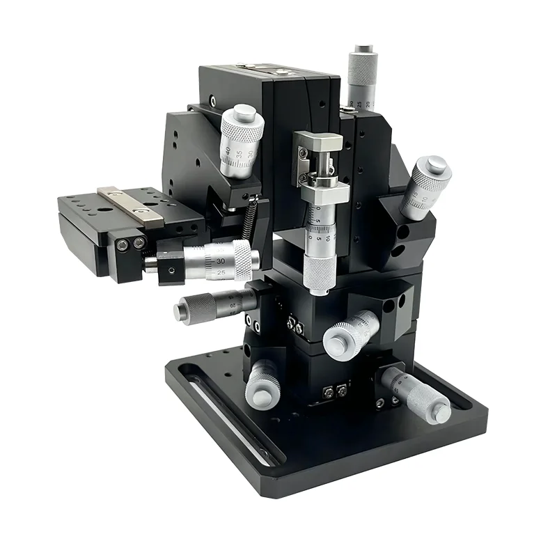 Manual Six-Axis Precision Fine-Tuning Displacement Sliding Table High Precision Six-Dimensional Adjustment