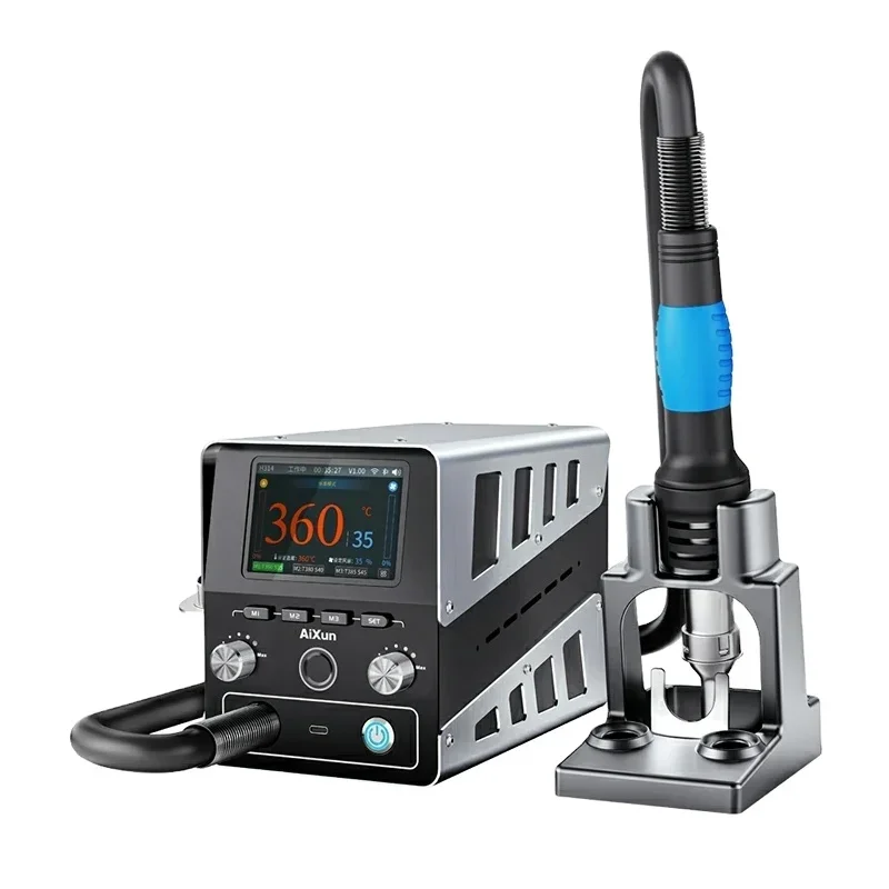 

Aixun H314 Hot Air Gun 1400W HIgh Power Desoldering Station For Motherboard PCB IC Chip Disassembly Welding Repair Tool