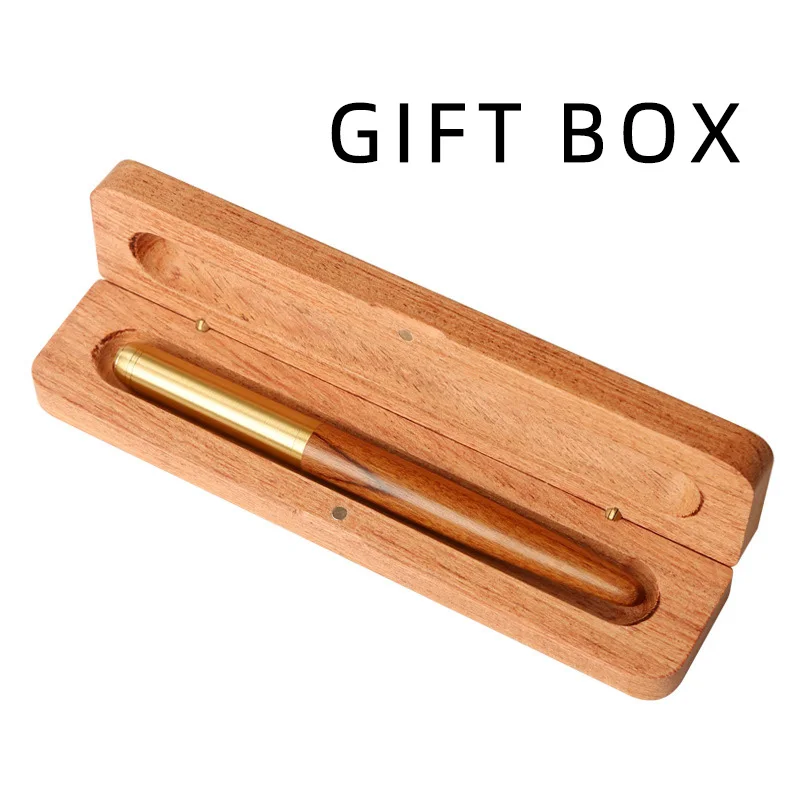 Natural Solid Wood Flip Sandalwood Pencil Box Classic Fashion Packaging Multifunctional Storage Box Wedding Gifts Accessories