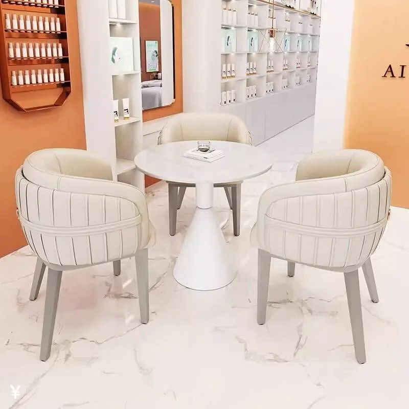 تنجيد كراسي الطعام الفاخرة مسند الظهر وسادة الغرور الأريكة الطعام كرسي غرفة المعيشة تصميم أثاث Sillas Para Comedor #1