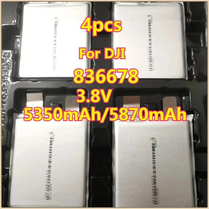 

4pcs 846779N 836678 Flight Battery Cell for DJI Phantom4 Advanced Phantom 4 Pro V2 .0 Phantom 4 RTK Drone 3.8V