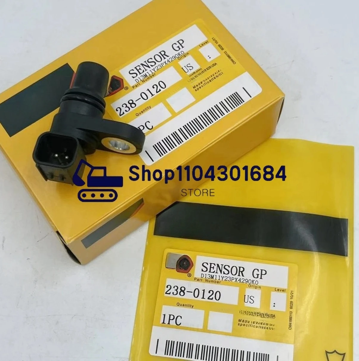 1pc New Speed Sensor D16M07Y14PR200 238-0120 2380120 For 312D 320D 320E 324E 450E