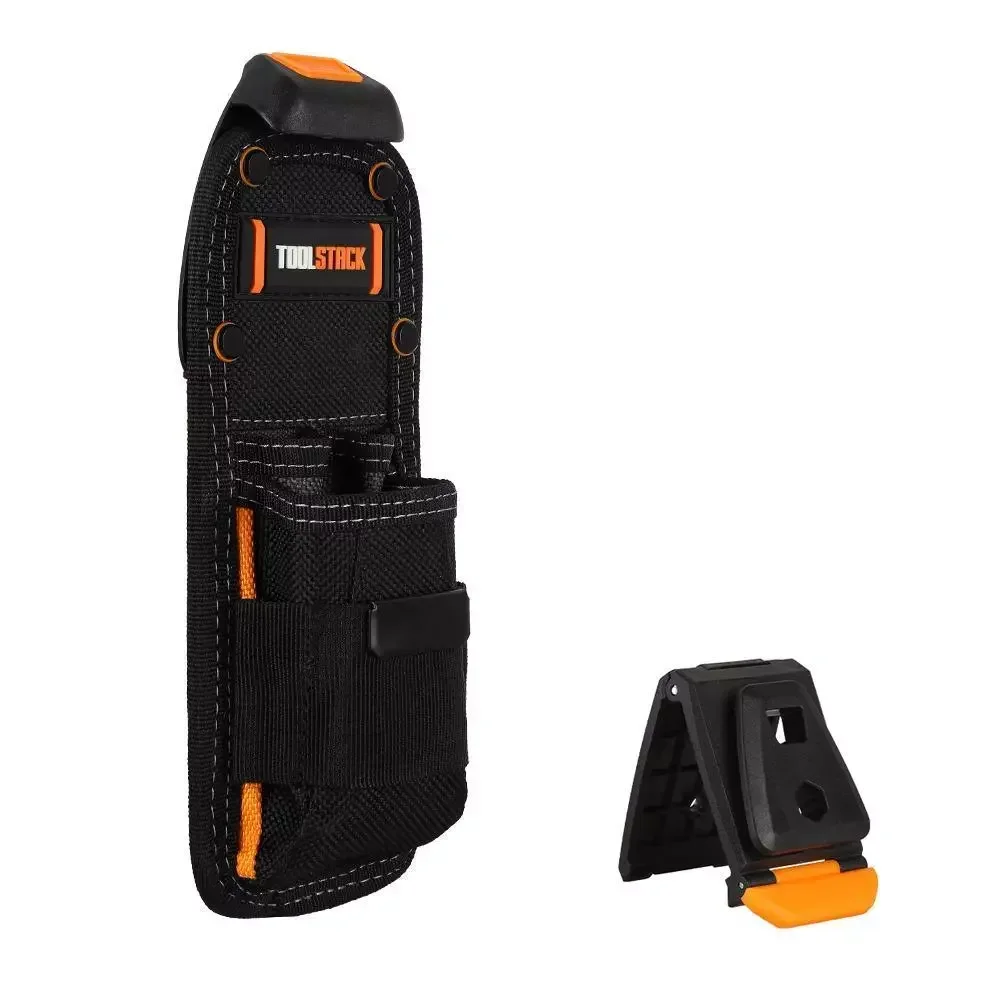 TOOLSTACKQ TSK-430 Quick-Hook Utility Knife Pouch Multi Pocket Tool Bag Mini Tool Holder
