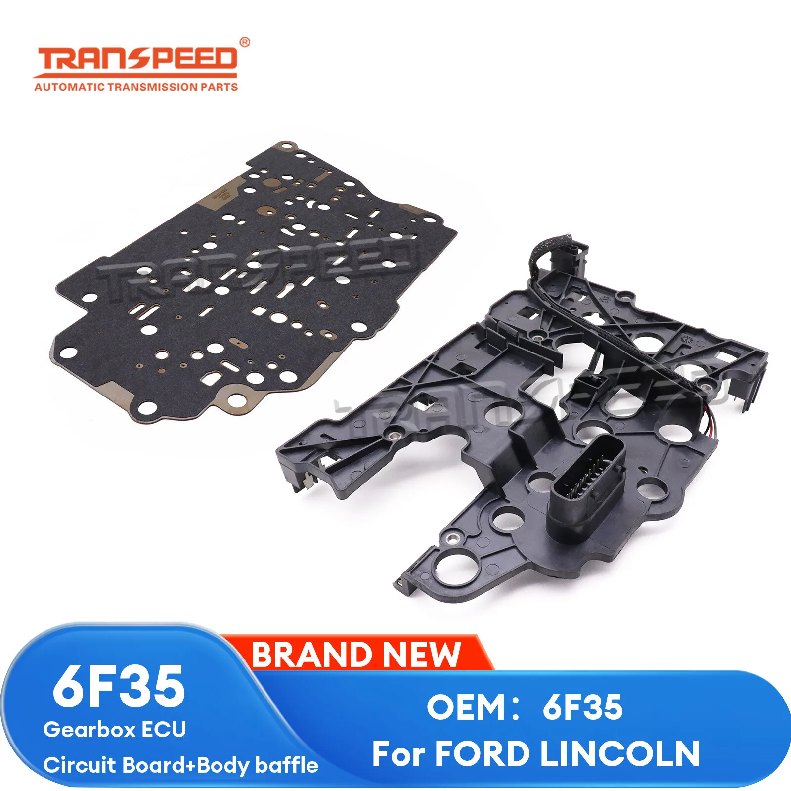 6F35 Transmission Valve Body Control Board Conductor & Plate Gasket For Ford