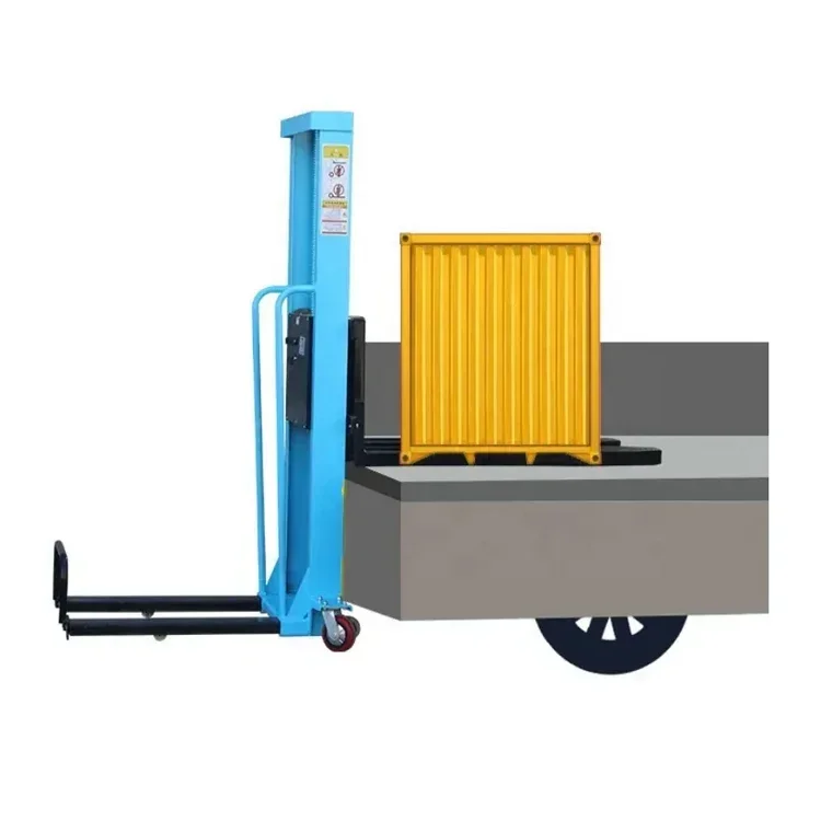 carretilla elevadora Reach truck Pallet Stacker semi Electric Manual Portable  following forklift Truck mounted forklift 포크리프트