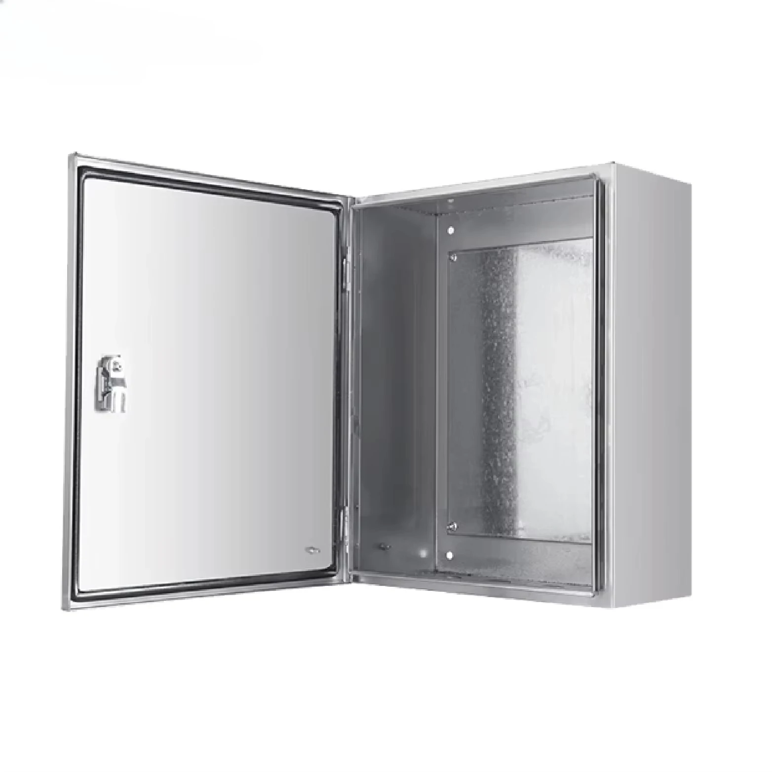 Wall-mounted control panel switch box, waterproof outdoor power distribution metal shell, protection grade IP54