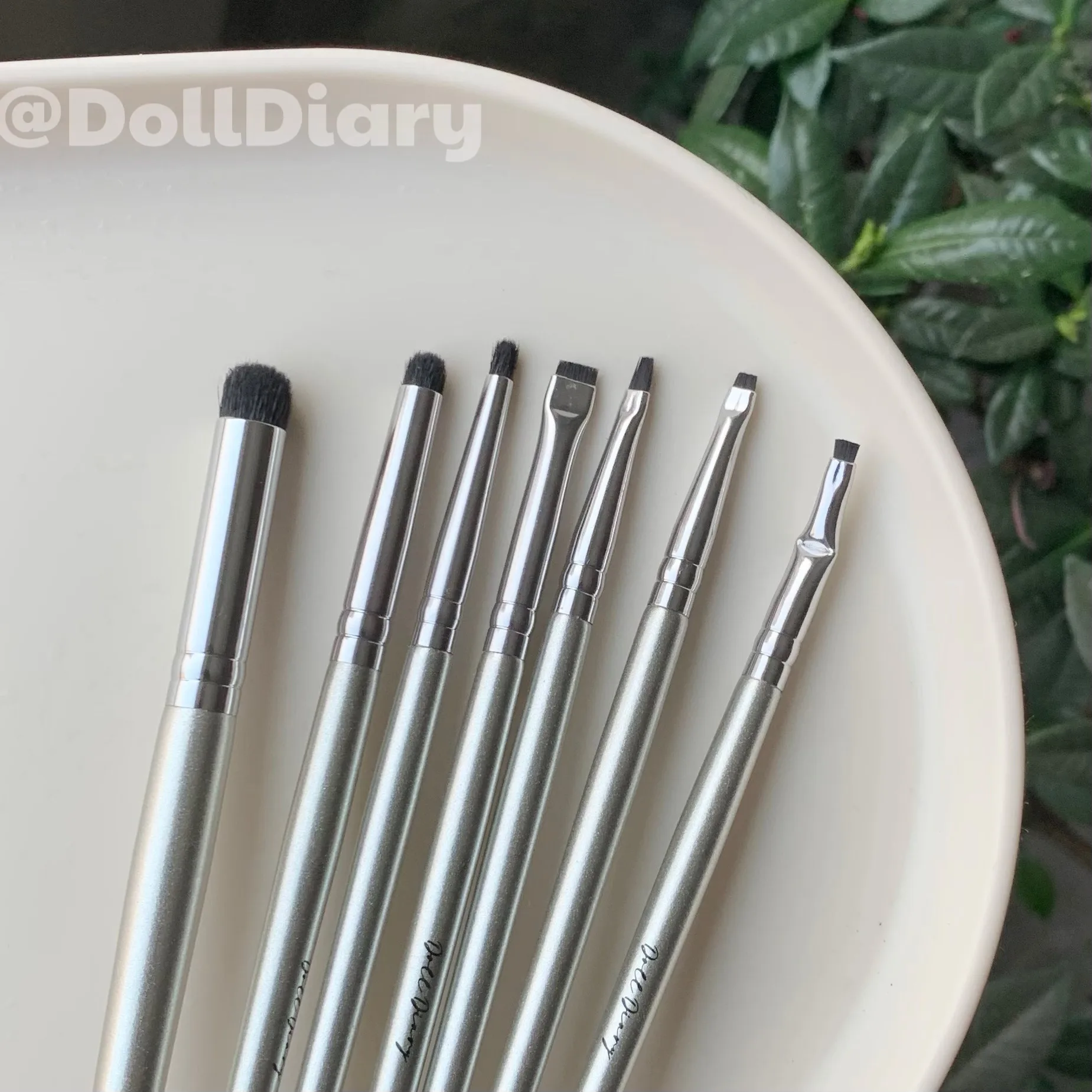 BJD Specialized Makeup Brush Makeup Tool Details Brush Smudge Brush Wool Fiber Wool Set 7 Pieces