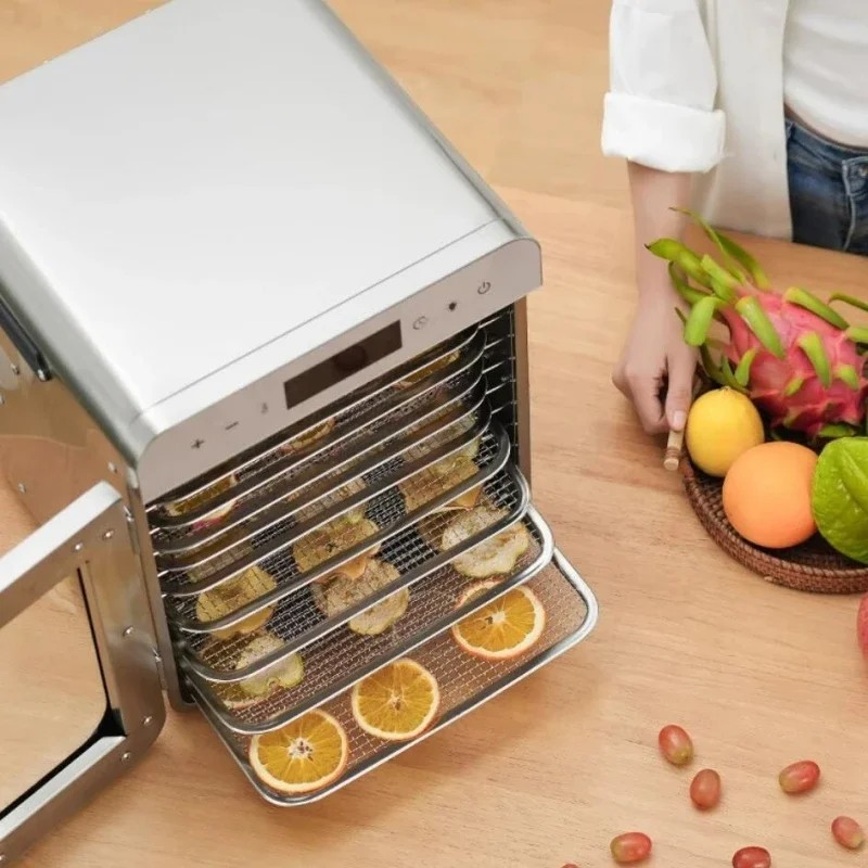 Household 220V 10-layer Smart Fruit Dryer Food Dehydrator Multi-functional Meat Tea Dehydration Pet Snack Food Dehydration Dryer