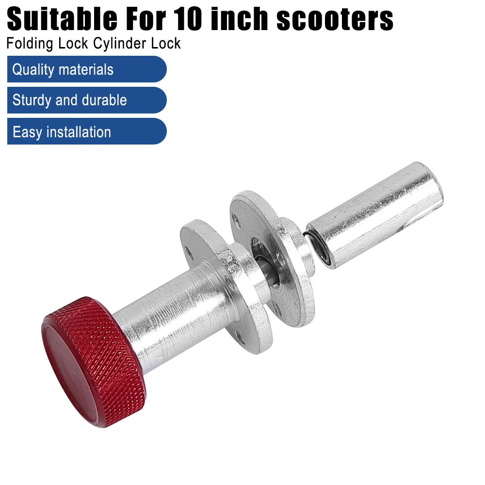 جديد قفل قابل للطي 10 بوصة سكوتر كهربائي نقر قفل نظام قابل للطي الجمعية الملحقات 10 بوصة Texilop سكوتر استبدال #1