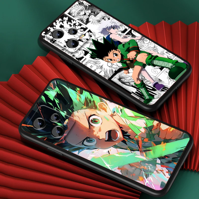 Hunter X Hunter Popular Anime For Xiaomi Redmi Note 13 12R 12 12S Turbo 11 11T 11S 10 10S Pro Plus 5G Black Cover Phone Case