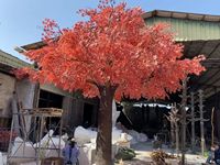 2023 new artificial flower plants decor set of  cherry blossom fake big tree  sakura tree home garden supplies trees