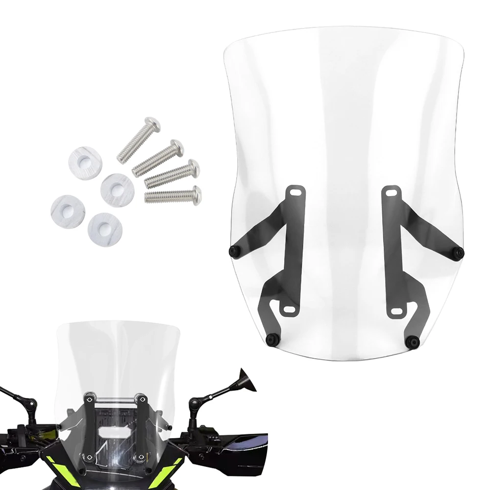 

Fit For CFMOTO 450MT 2024-2025 IBEX 450 2024-2025 450 MT IBEX450 Motorcycle Windscreen Wind Deflector Windshield Protector