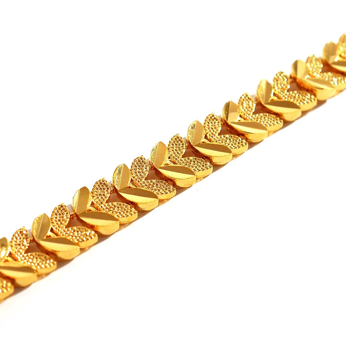 Luxury 24K 9999 Pure Gold real gold Women's Watch Deduction Bracelet