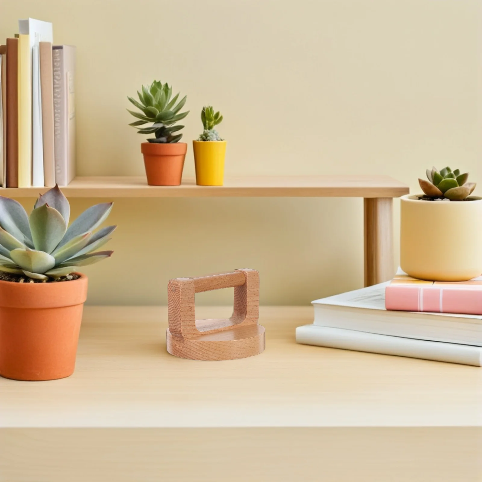 

Beech Wood Baren Hand Press for Paper Press Tool Relief Printing Baren Lino Printing Card Making Stamp Burnisher DIY