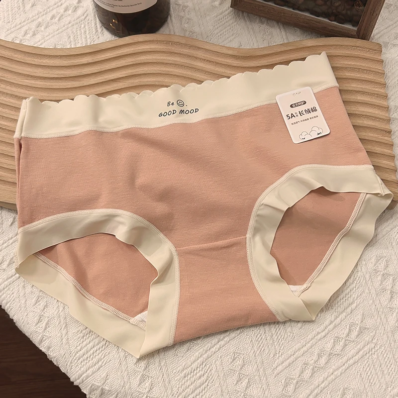 5 ks dámských kalhotek, pohodlné, měkké, prodyšné, vysoce elastické, módní, šetrné k pokožce, přiléhavé, velikost M-XL, jednoduché - náhled 4