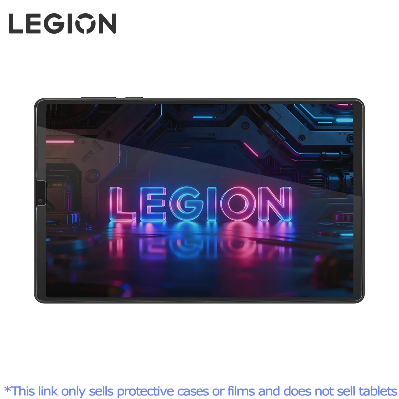 Oryginalny zestaw ochronny Lenovo Y700: etui folio, szkło hartowane, folia ochronna na ekran do Legion TAB Y700 Gen3 Gen4 Gen5 — zdjęcie produktu 5