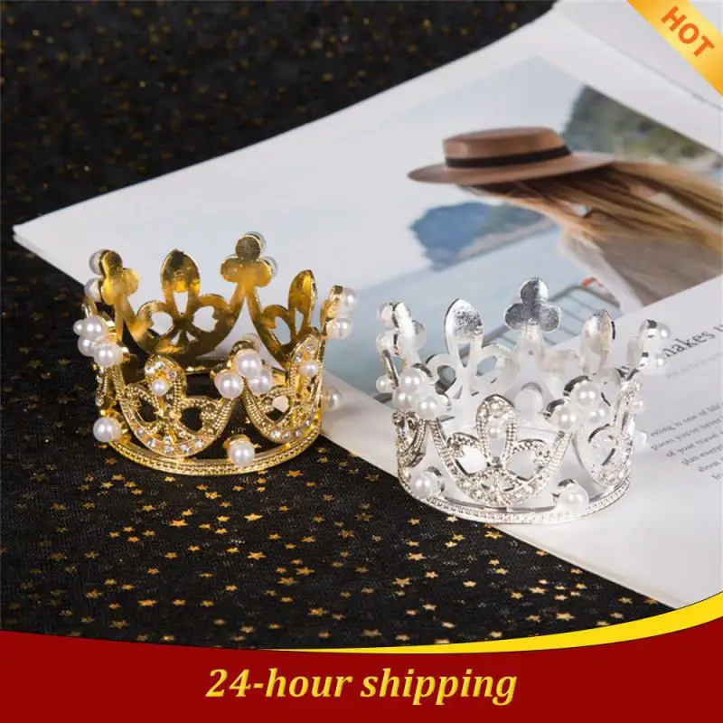 

Newborn Boys Photography Gold Crown Props Little Baby Photo foto Crown Accessories Infant fotografia Prop