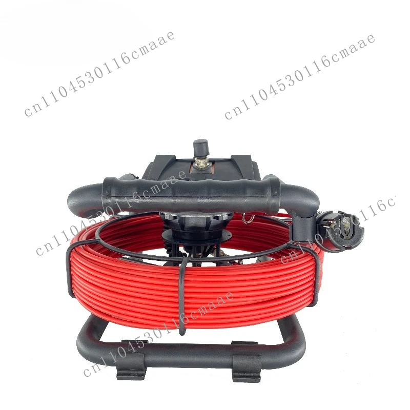 Budget 5inch TFT Display Sewer Plumbing Pipe Inspection Camera with 30m Fiberglass Push Rod