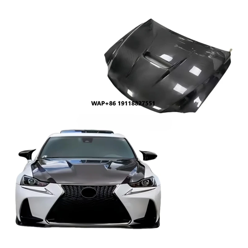 

For IS200 IS250 IS300 13-19 carbon fiber hood carbon fiber hood body kit