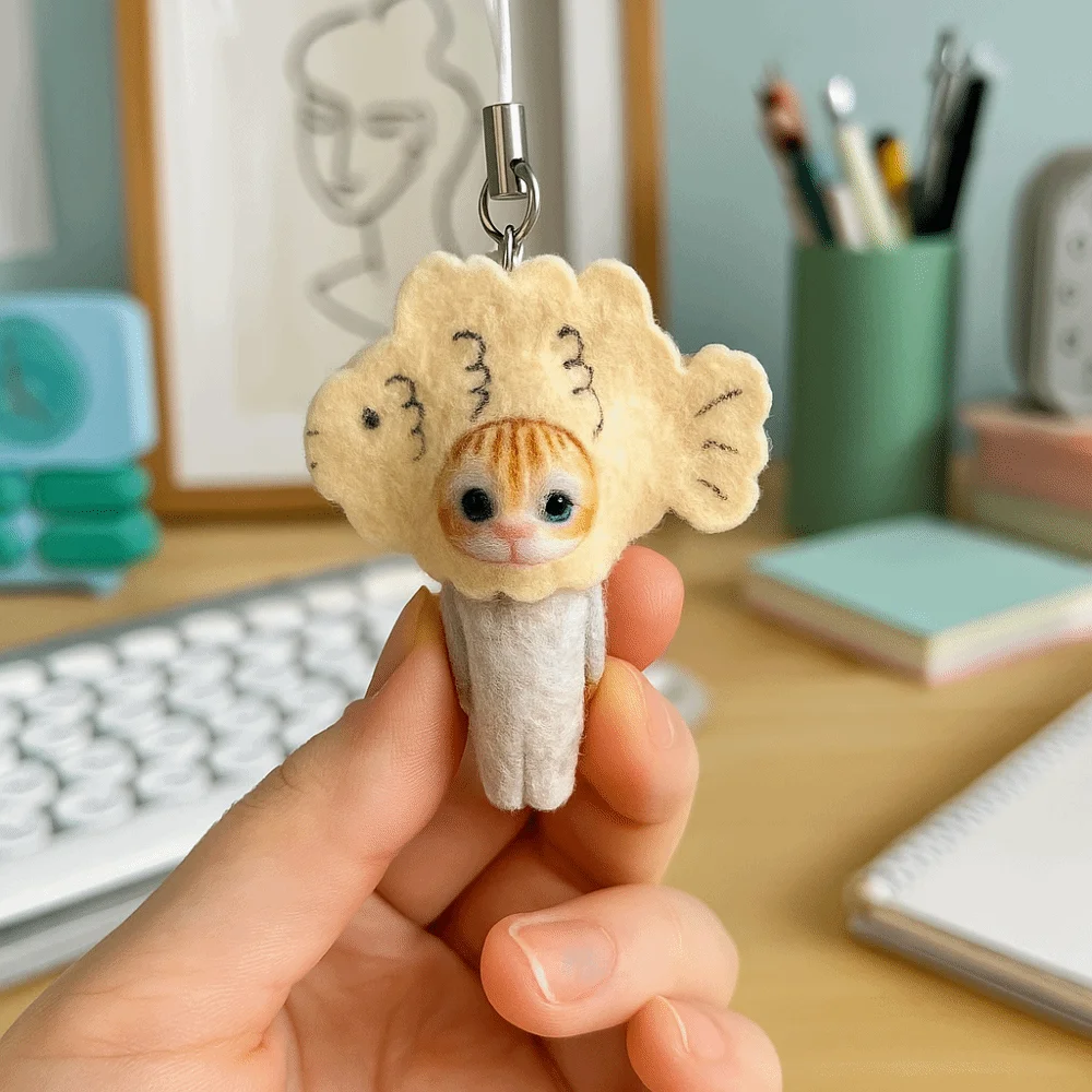

Cartoon Cockroach Dolls Keychain Material Package Novelty Phone Pendant Creative Backpack Decoration Accessories Birthday Gifts