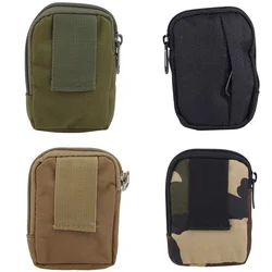 Tactical Mini Wallet Card Bag Small Pocket Key Pouch Money Bag Men Waterproof Portable EDC Pouch Hunting Outdoor Waist Bag Nylon