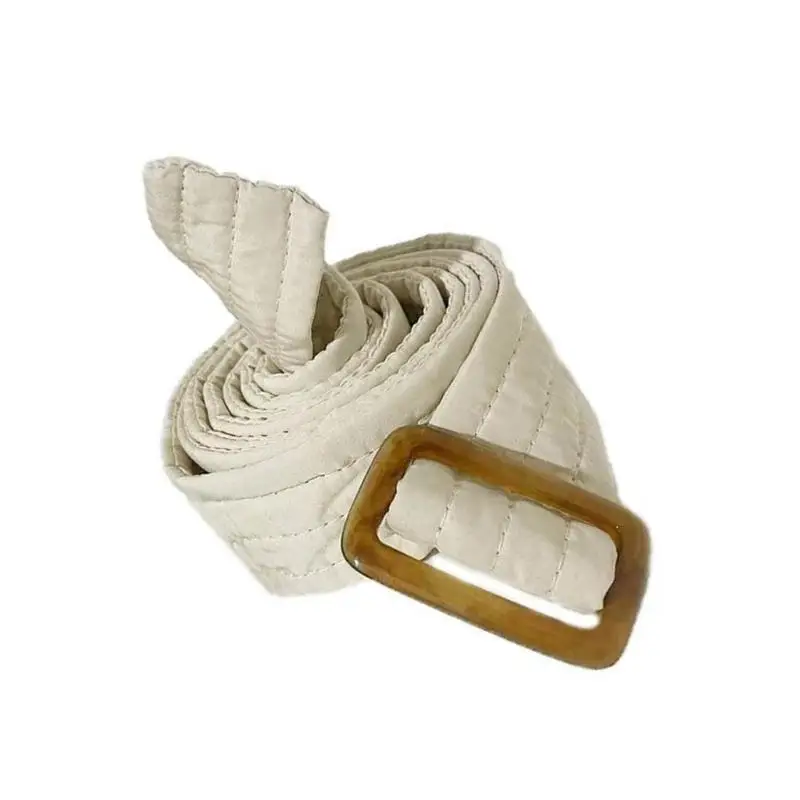 652F حزام عصري للنساء مشد حزام سترات شتوية غير رسمية حزام مزخرف