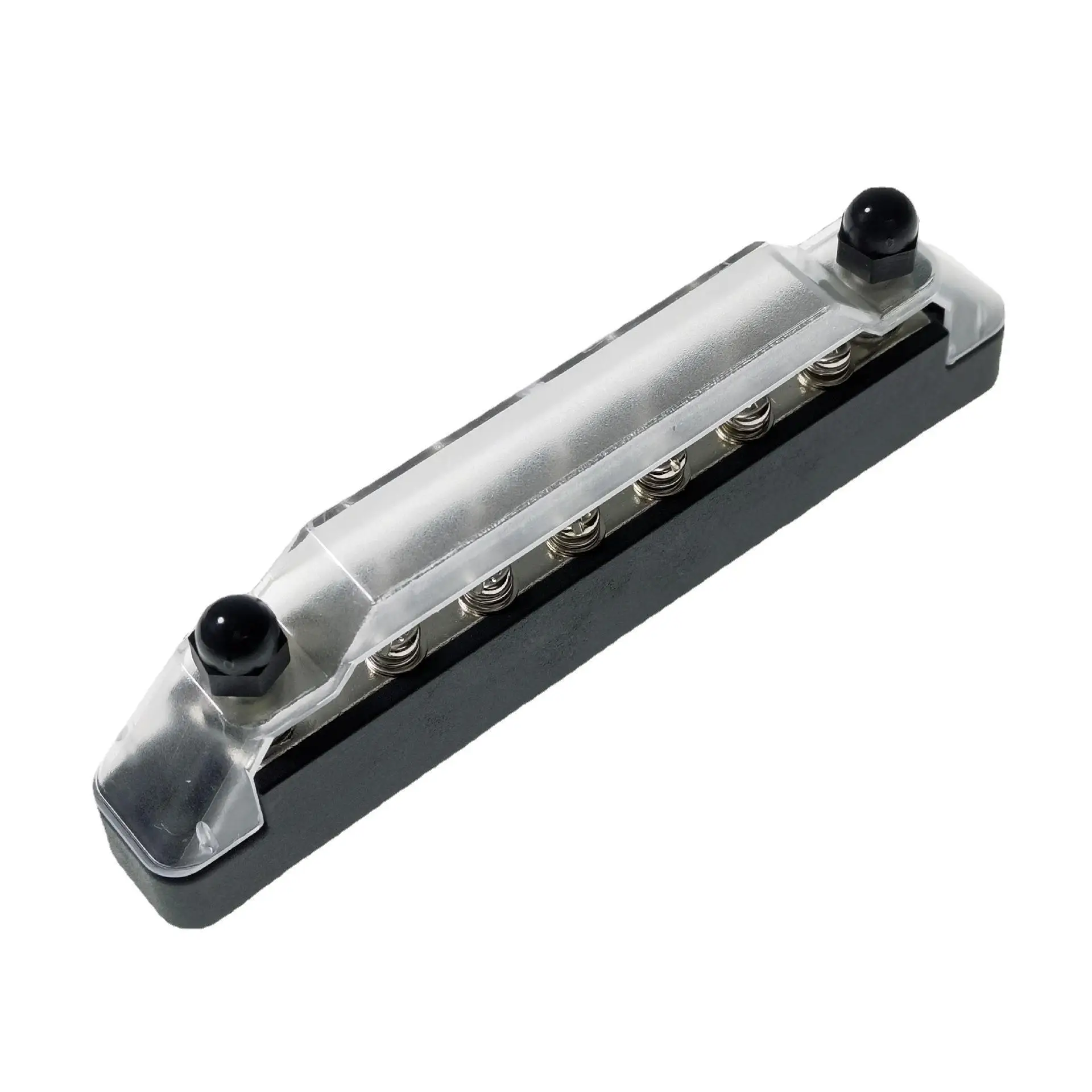 Busbar Rv Yacht 14 Way 2+12 M6 Current 250A Single Row Straight Row Block With Cover image 5