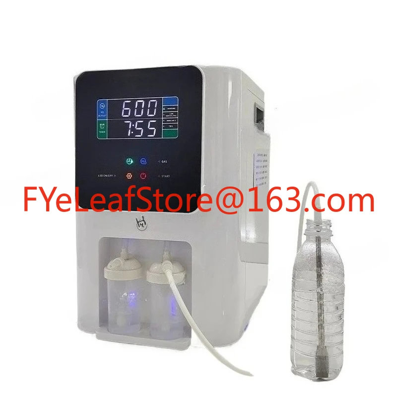

Dropshipping PEM 1000ml 1500ml 2000ml 3000ml Brown Gas Hydrogen Gas Inhaler Hydrogen Inhalation Machine H2 Generator Machine