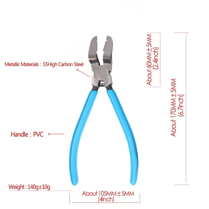 Multifunctional Diagonal Pliers Car Clip Removes Car Staples Clip Removal Tool  Pliers Car Rivet Tightening Pliers Wire Tool - view 2