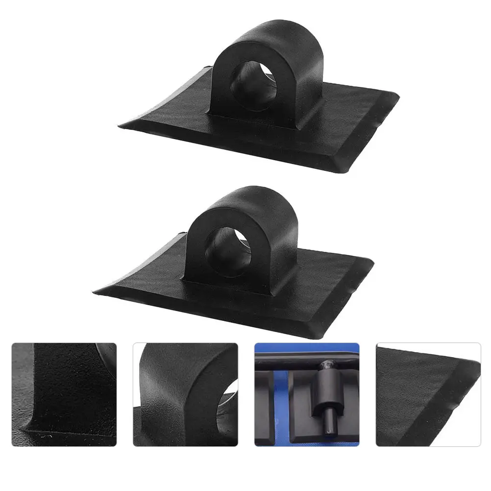 

2pcs Motor Bracket Mounting Brackets Boat Stand Kayak Fixed Buckle Durable PVC Engine Holders Marine Environment Compatibility