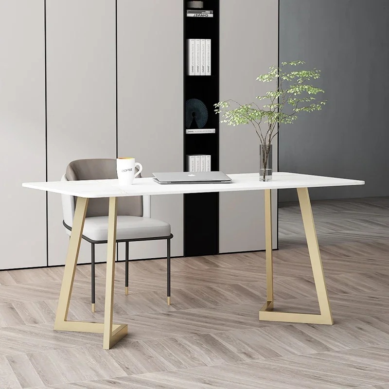 Stenen Bord Bureau Nordic Light Luxe Studie Huis Bureau Eenvoudige Desktop Computer Bureau