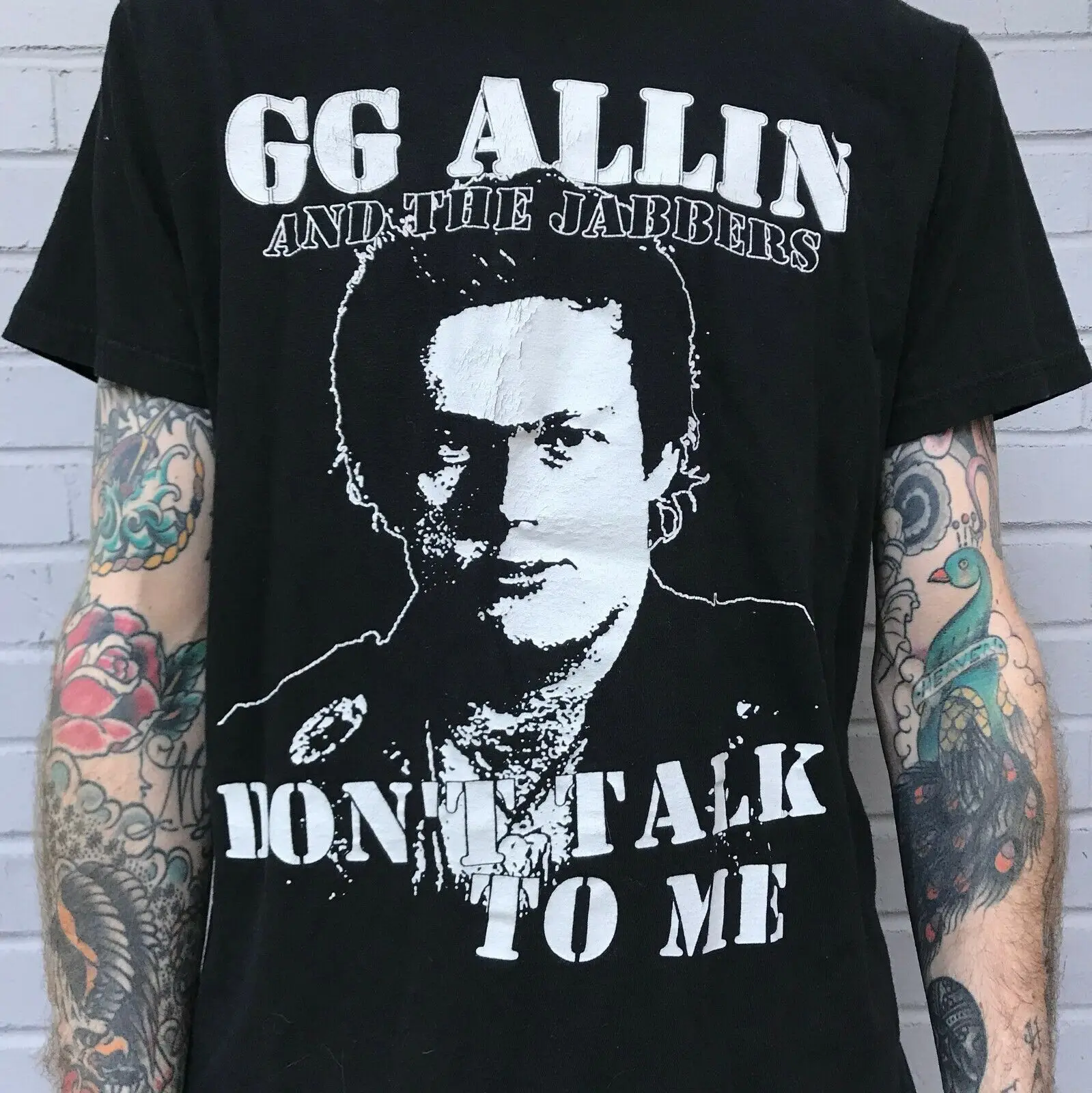 

Vintage GG Allin and The Jabbers Shirt Short Sleeve Black Unisex S-234XL CC1085