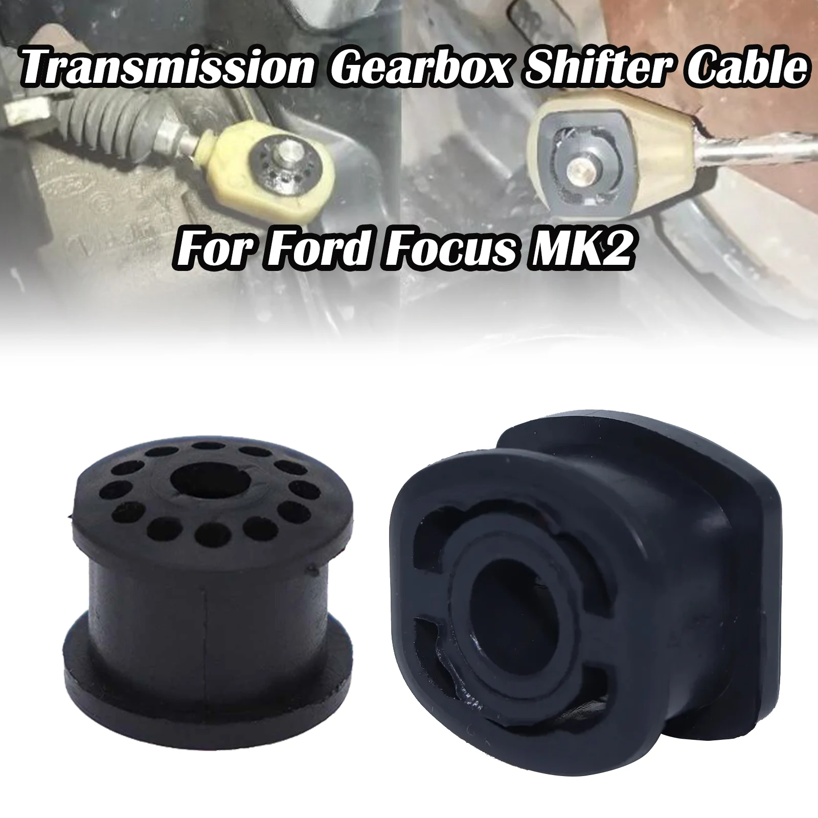 Manual Transmission Gearbox Shifter Cable Linkage End Bushing Pull Head Lever Wearable Repair Kit For Ford Focus MK2 Fiesta MK5