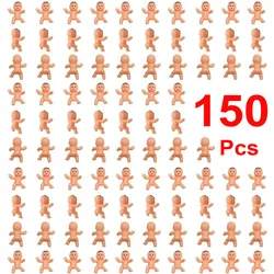 150/100/60/30Pcs Mini Plastic Babies Doll for Baby Shower Ice Cube Game Mini Baby Gender Reveal Baby shower Party Favors Decor