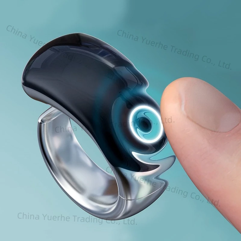 

New Waterproof Muslim Style Alloy Digital Tasbih Counter Prayer Reminder Zikr Ring for Muslim Smart Rings with Azan Alarm Clock