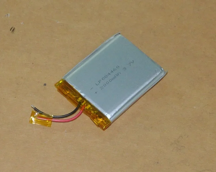 Purcell 2000mAH tablet-pc, lithiumbatterij, 3,7V palmcomputerleermachine, lithiumbatterij 804460   Oplaadbare Li-ion cel