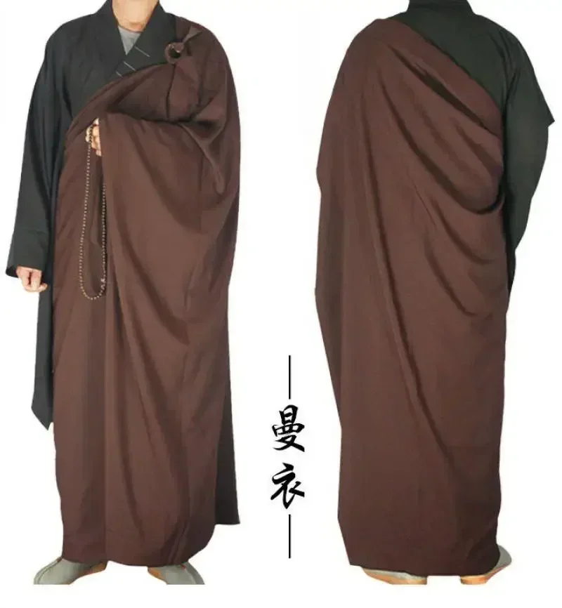 

Shaolin Monk Dress for Meditation, Kung Fu Suit, Linen Lay Buddhist Clothes, Zen Priest, Zen Buddhist, Kesa Priest, Robe