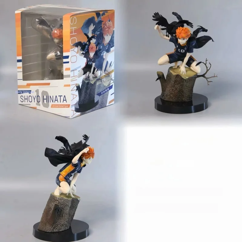 Anime Hinata Shoyo Figure Decoration Haikyuu Statue 22cm Artfx J Shoyo Action Figure Peripheral Toy Pvc Collection Gk Figurine